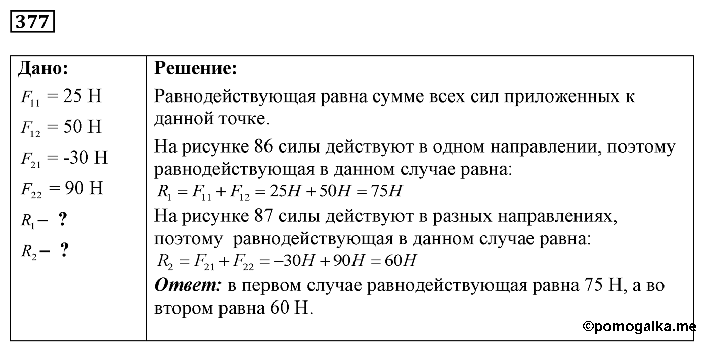 Задача №377 — решение 1
