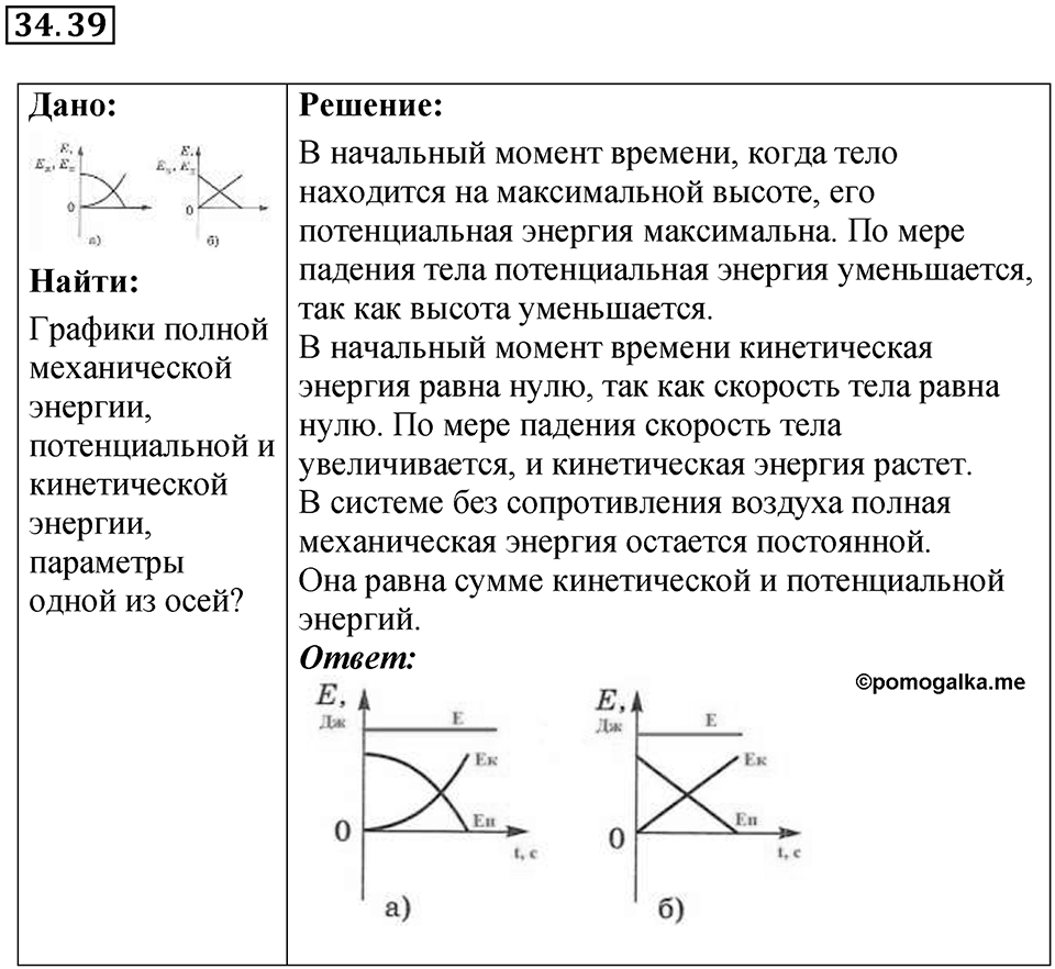 Номер 34.39 — решение 1