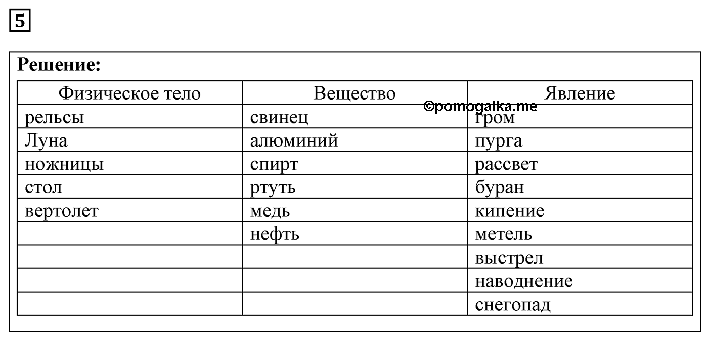 Задача №5 — решение 1
