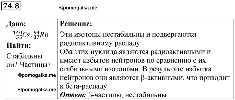 Номер 74.8 — решение 1