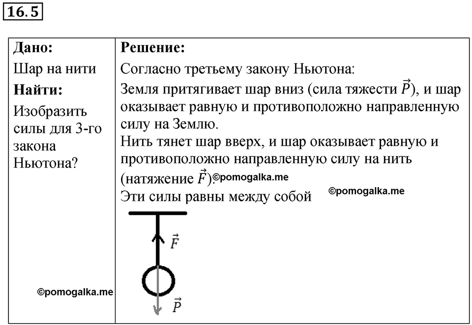 Номер 16.5 — решение 1