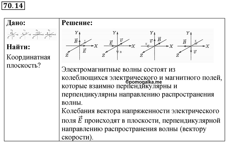 Номер 70.14 — решение 1