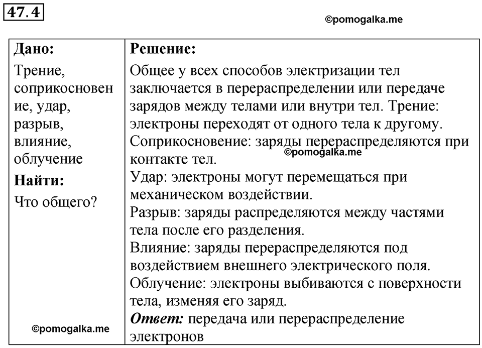 Номер 47.4 — решение 1