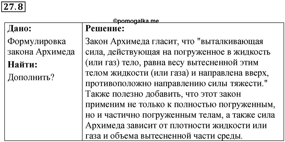 Номер 27.8 — решение 1