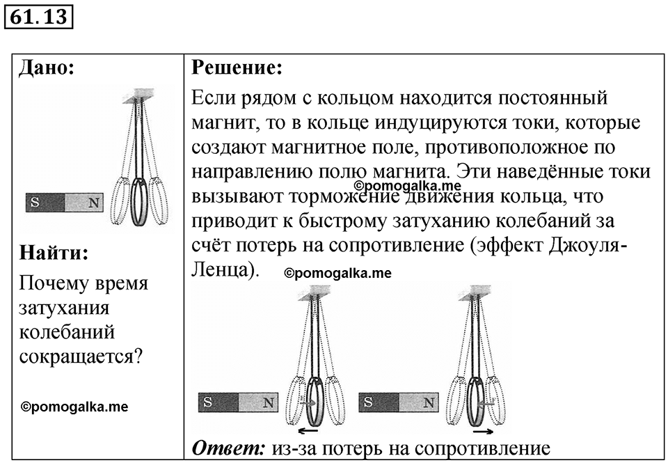 Номер 61.13 — решение 1