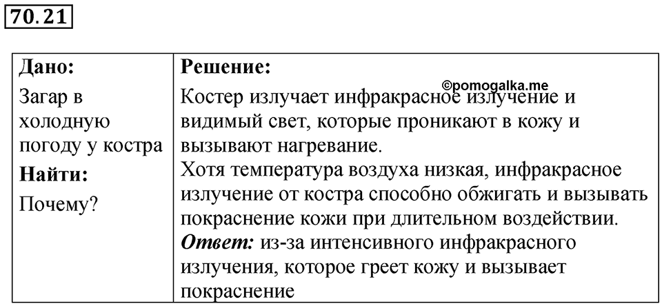 Номер 70.21 — решение 1