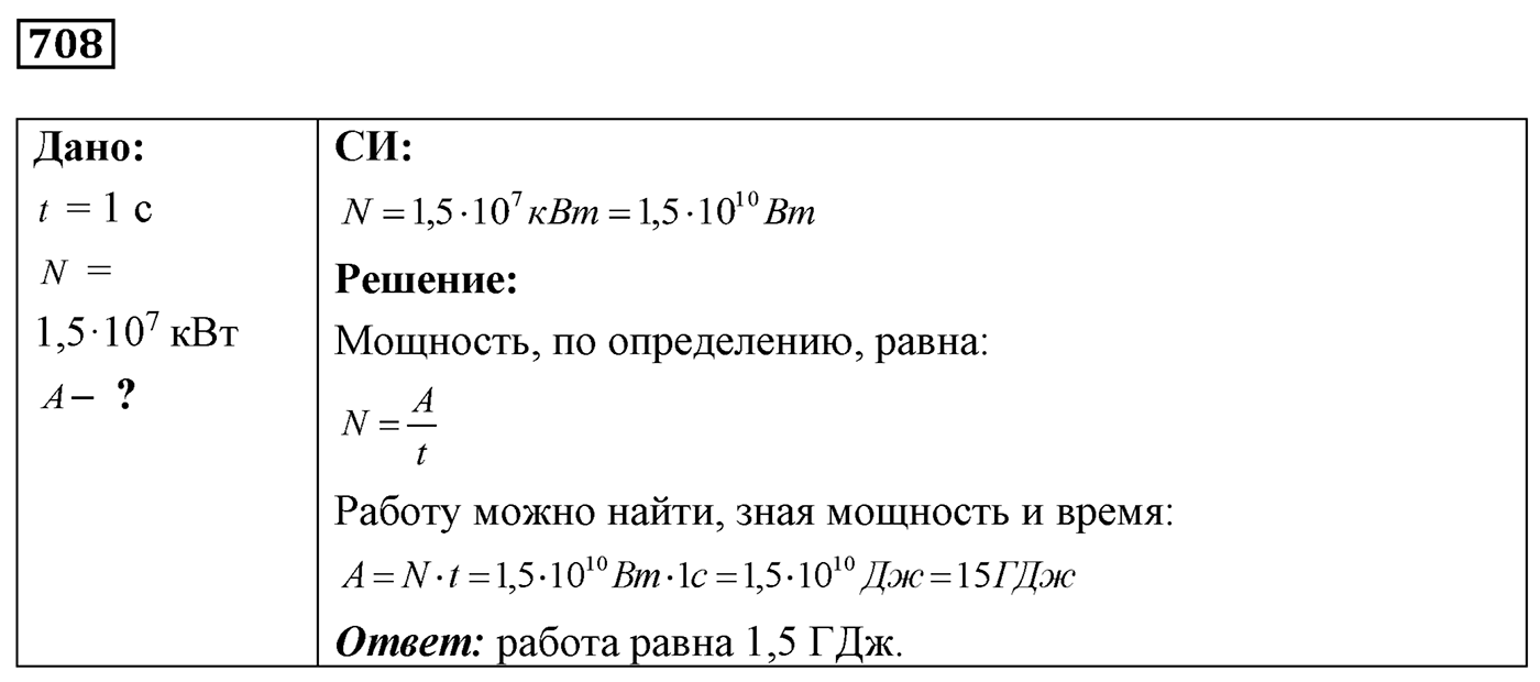 Задача №708 — решение 1