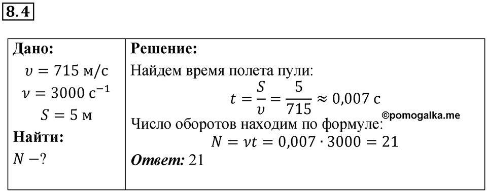 Номер 8.4 — решение 1