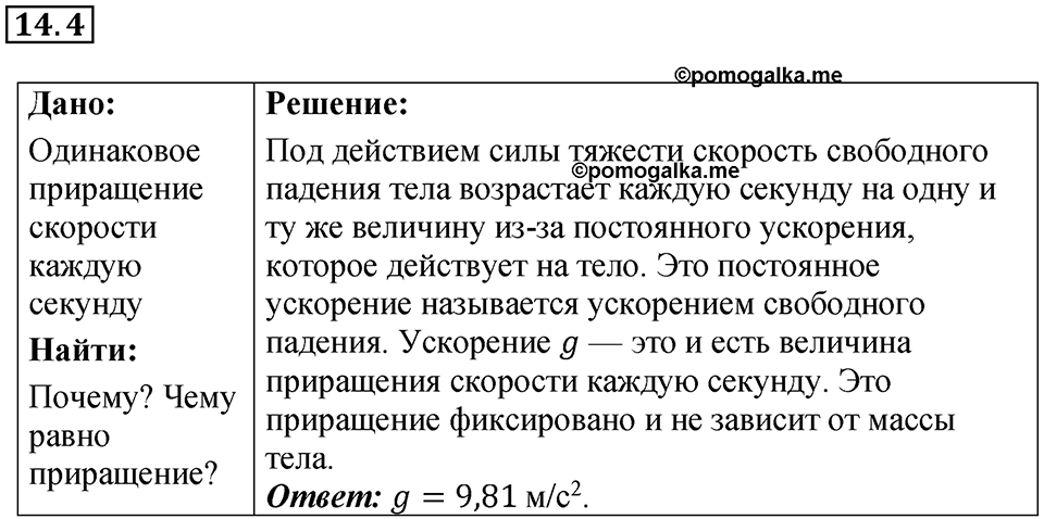 Номер 14.4 — решение 1