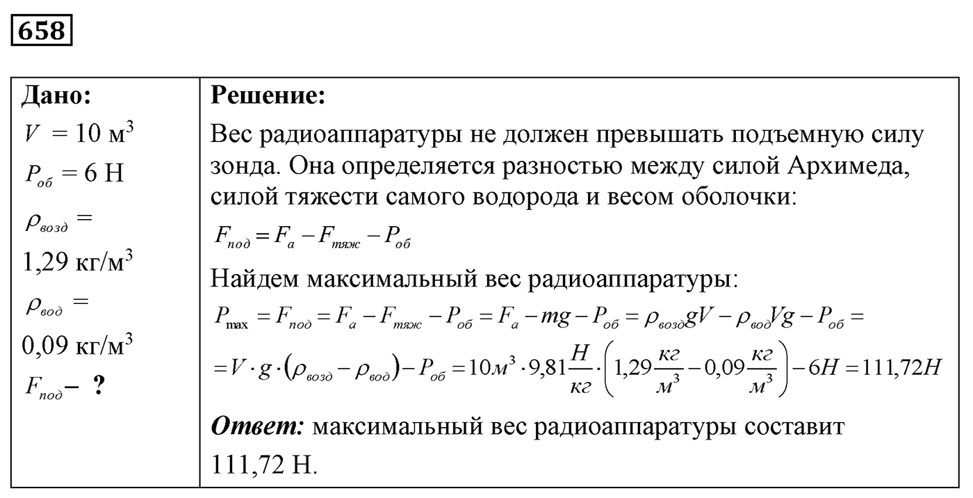 Задача №658 — решение 1