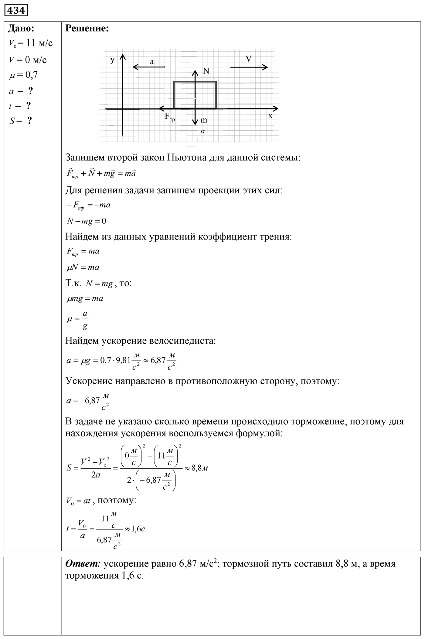 Задача №434 — решение 1