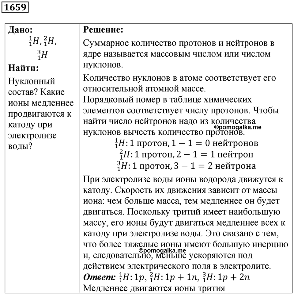 Задача №1659 — решение 1