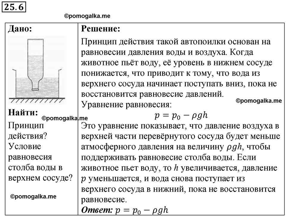 Номер 25.6 — решение 1