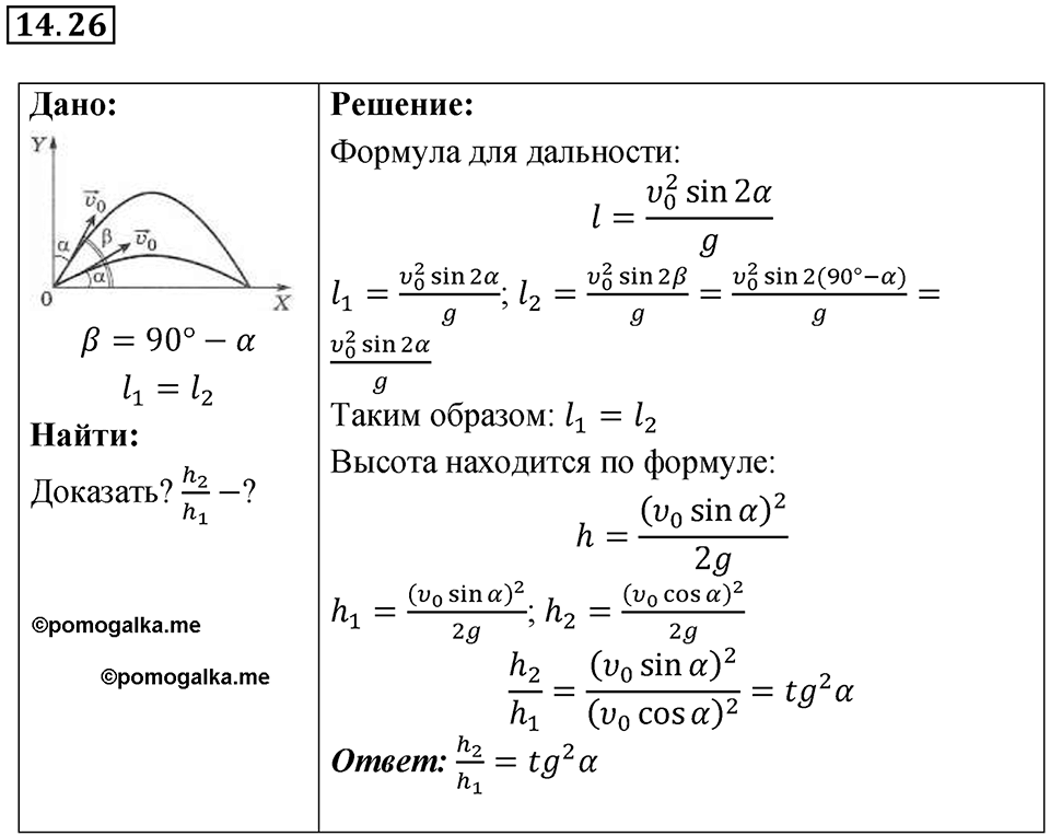 Номер 14.26 — решение 1