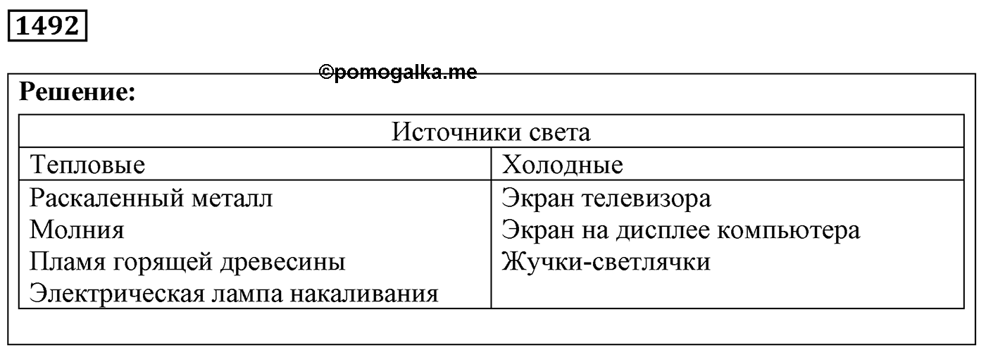 Задача №1492 — решение 1
