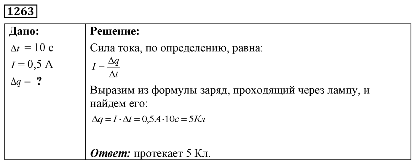 Задача №1263 — решение 1