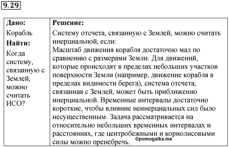 Номер 9.29 — решение 1