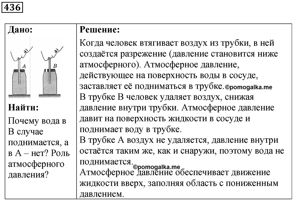 Номер 436 — решение 1