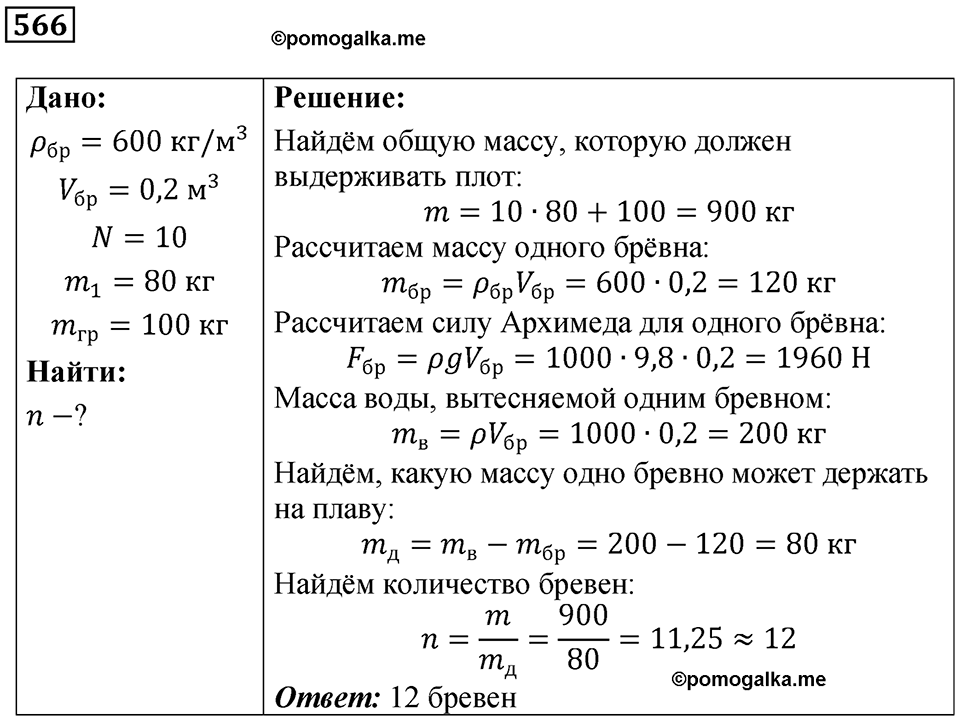 Номер 566 — решение 1