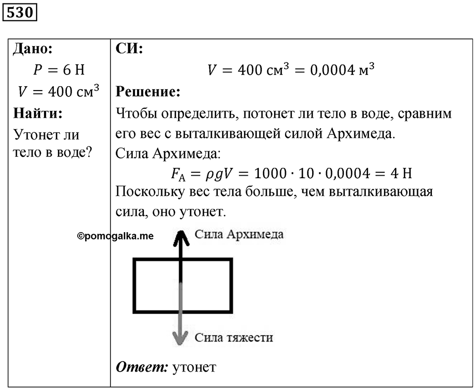 Номер 530 — решение 1
