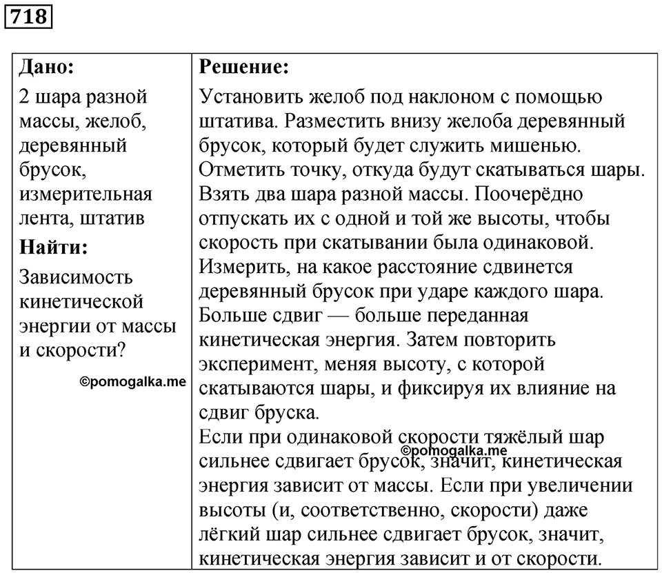Номер 718 — решение 1