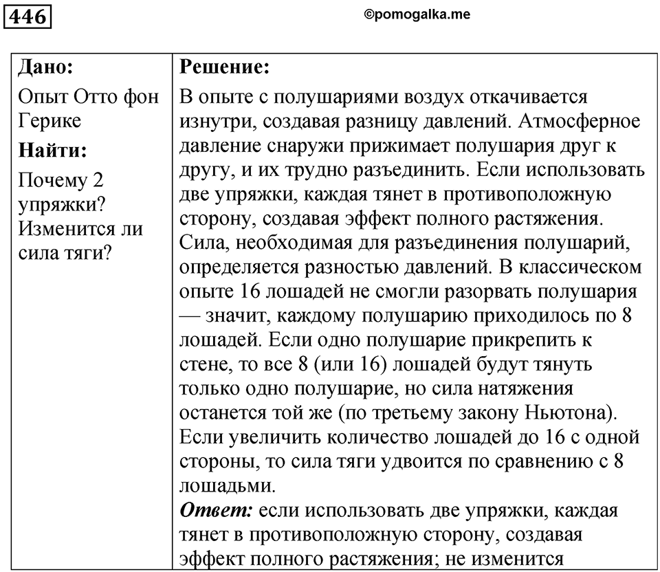 Номер 446 — решение 1