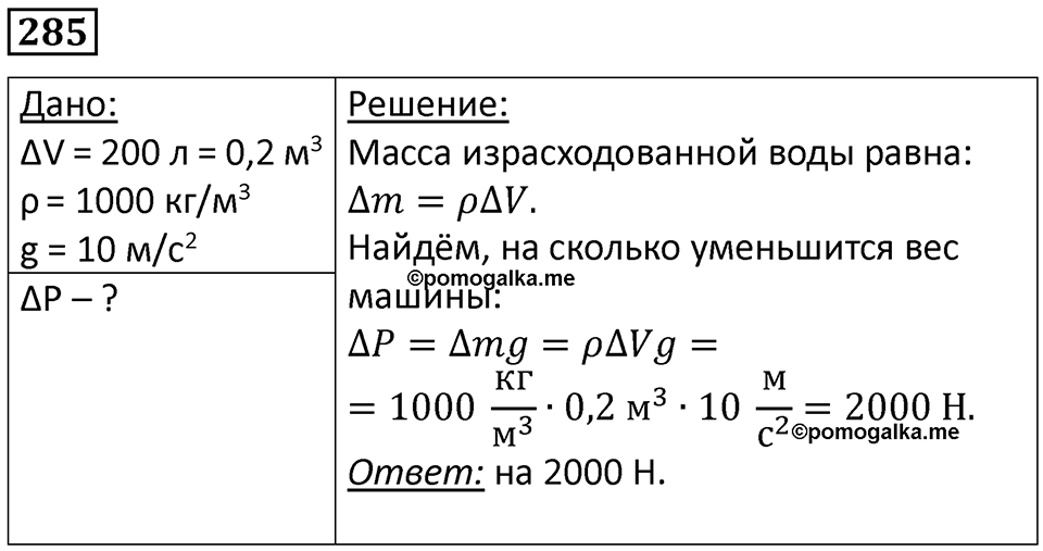 Номер 285 — решение 1