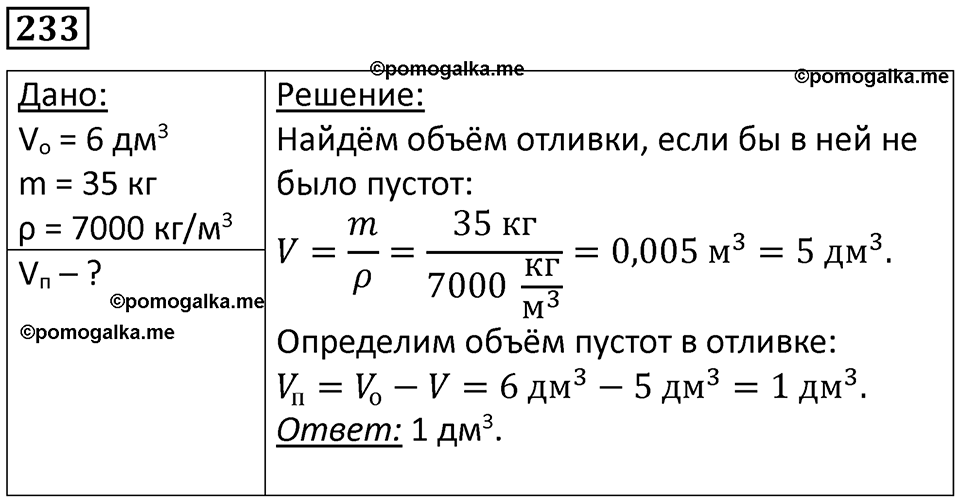 Номер 233 — решение 1