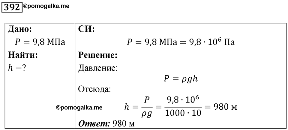 Номер 392 — решение 1