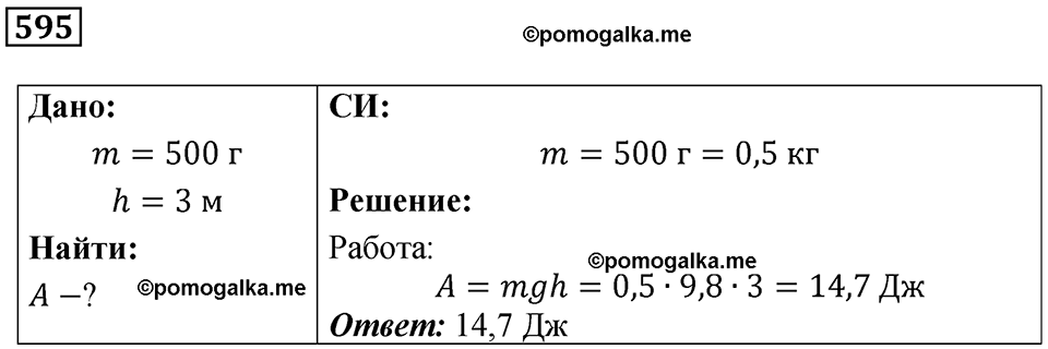 Номер 595 — решение 1