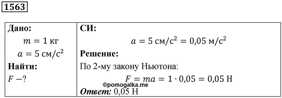 Номер 1563 — решение 1
