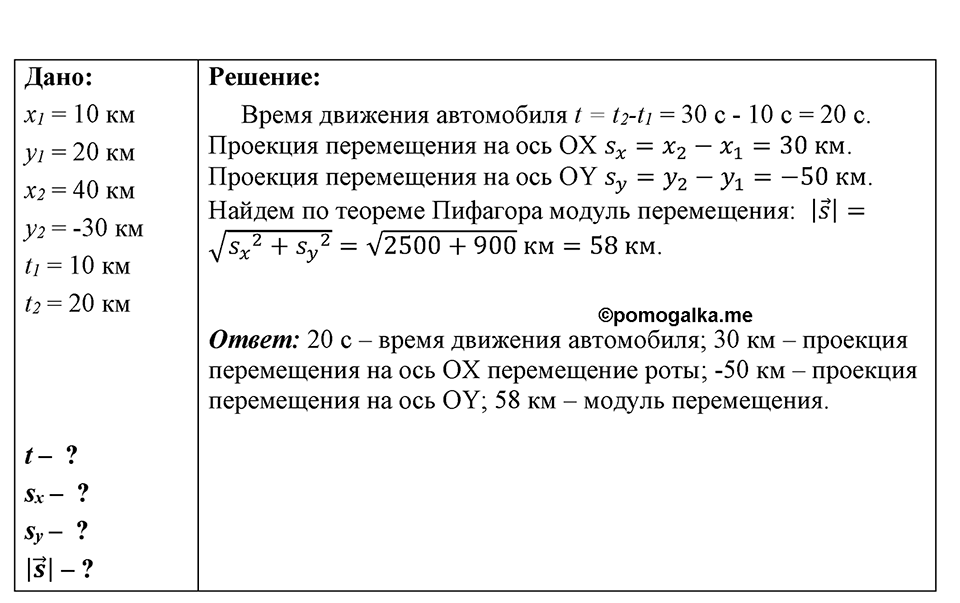 Номер 1445 — решение 1