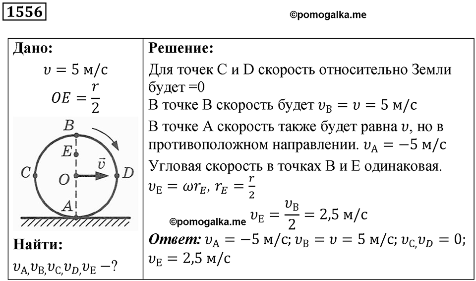 Номер 1556 — решение 1