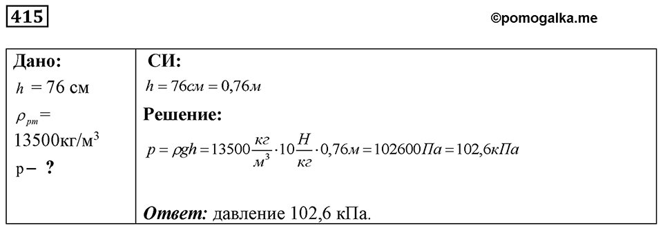 Номер 415 — решение 1