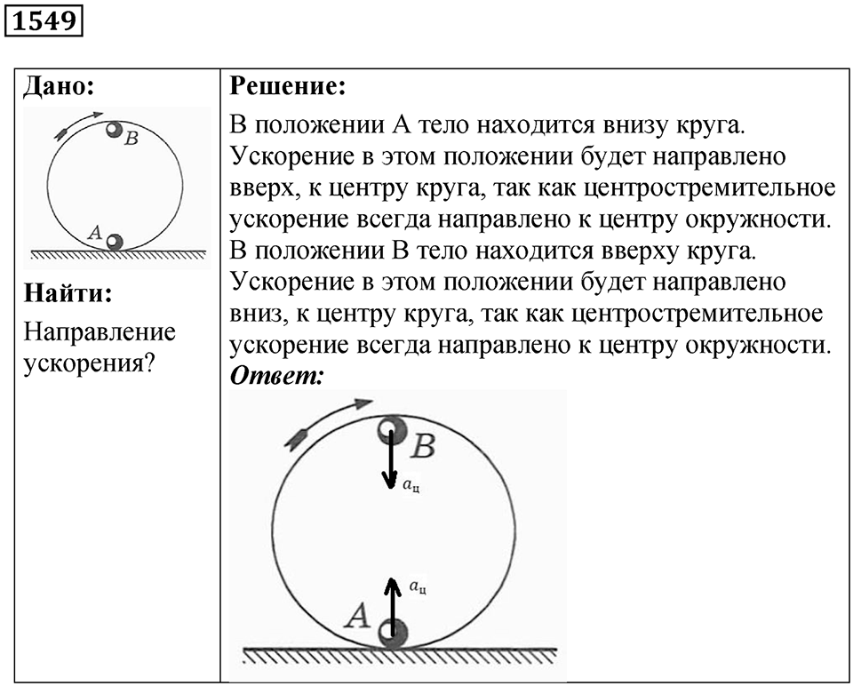 Номер 1549 — решение 1