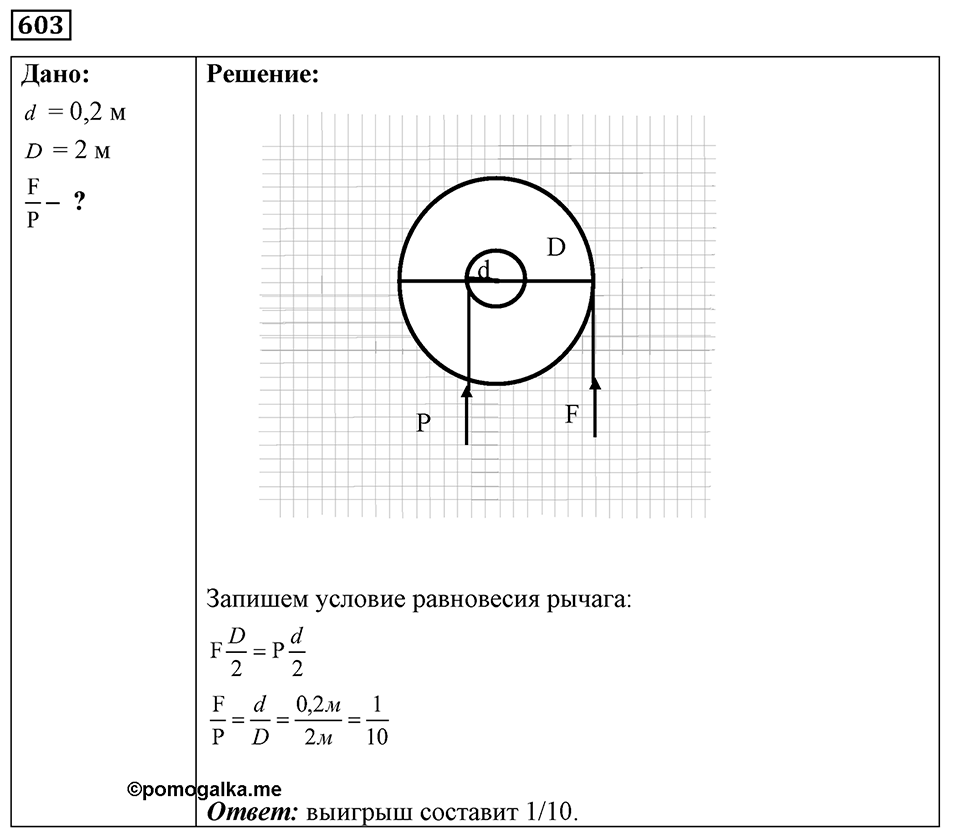 Номер 603 — решение 1