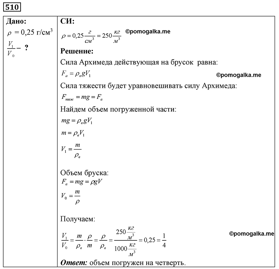 Номер 510 — решение 1