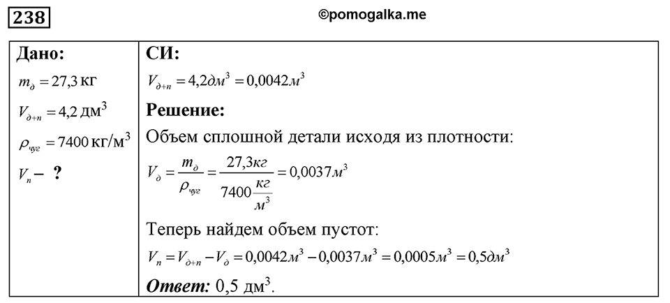 Номер 238 — решение 1