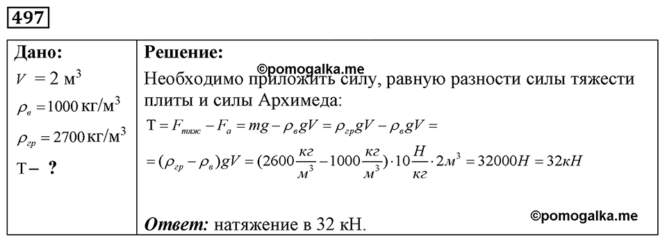 Номер 497 — решение 1