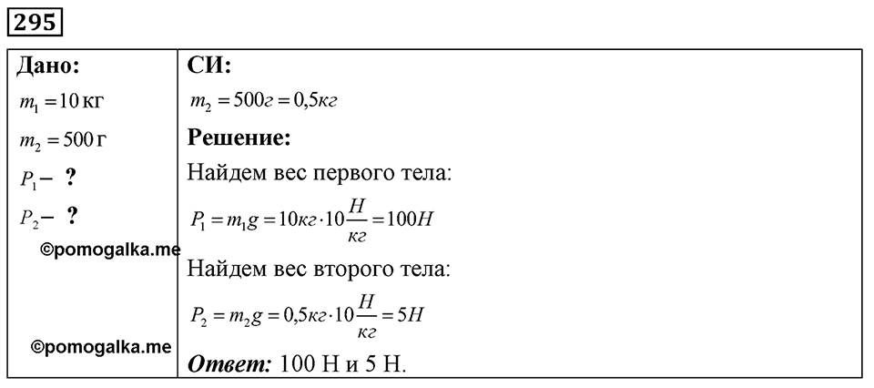Номер 295 — решение 1