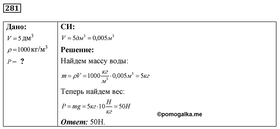 Номер 281 — решение 1