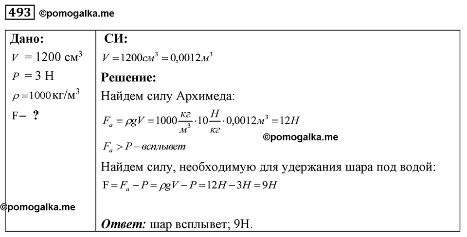 Номер 493 — решение 1