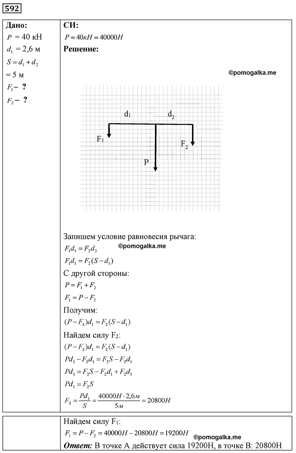 Номер 592 — решение 1