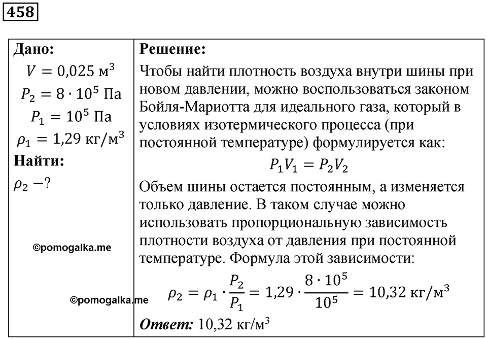 Номер 458 — решение 1