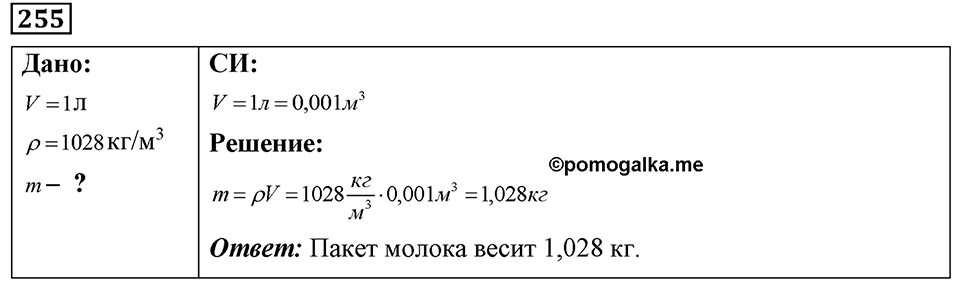 Номер 255 — решение 1