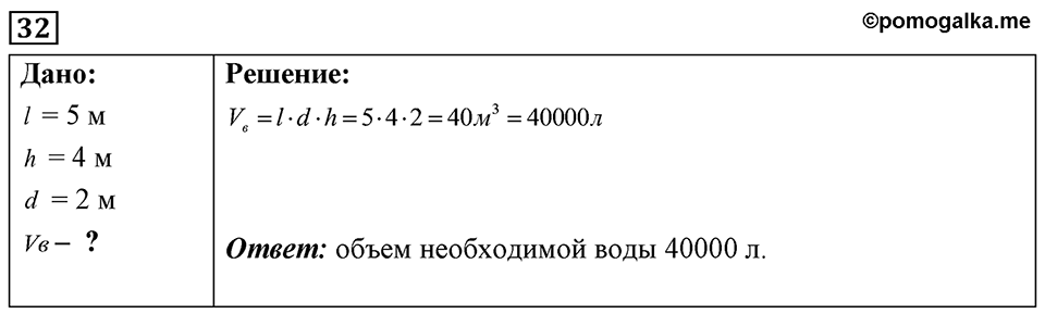 Номер 32 — решение 1