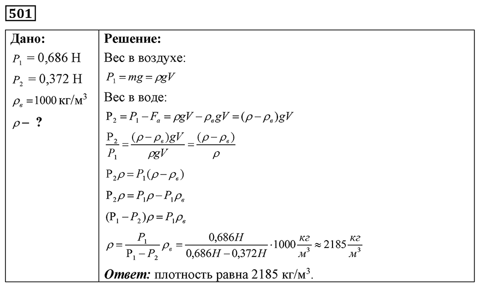Номер 501 — решение 1