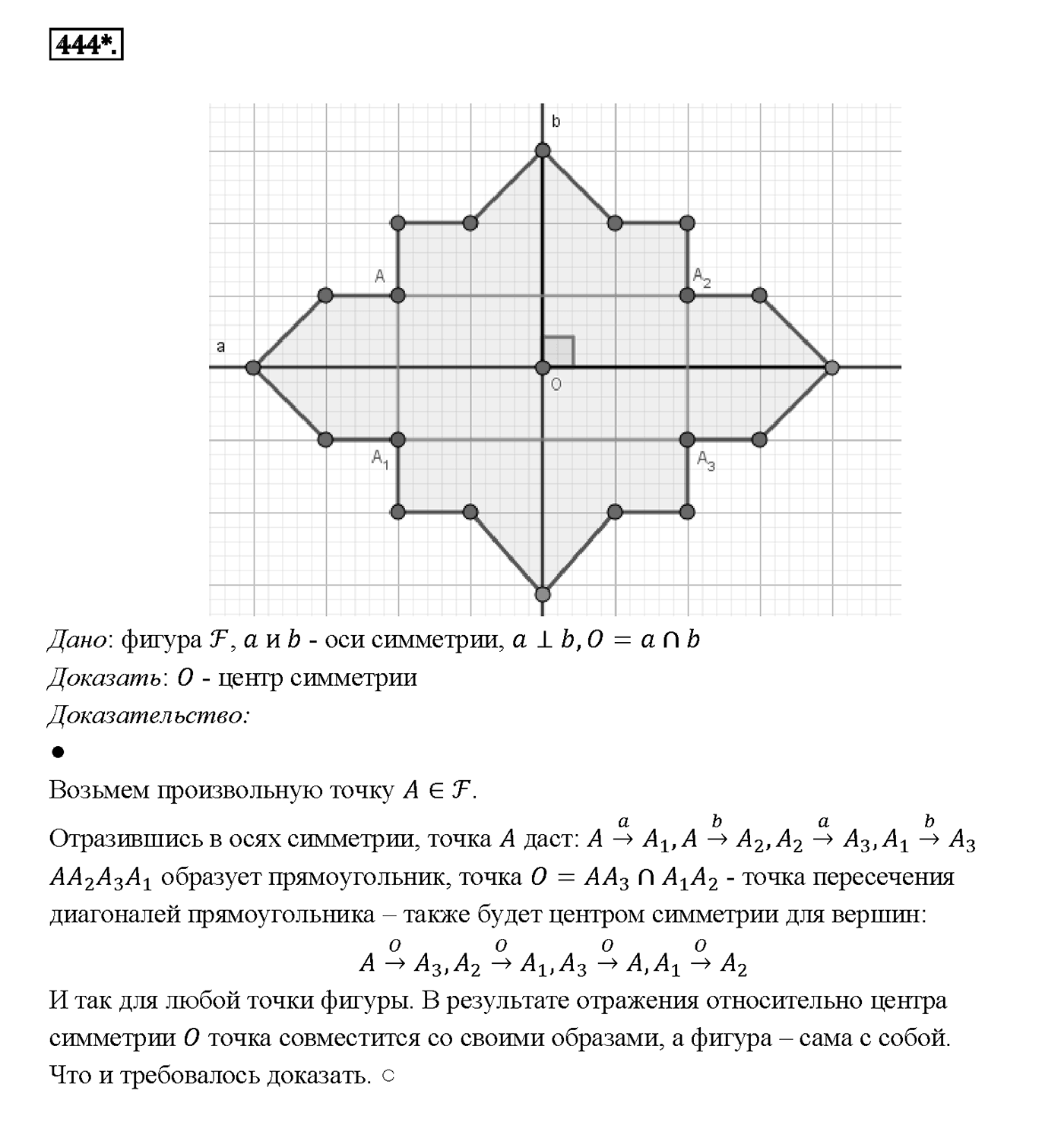 Номер 444 — решение 2