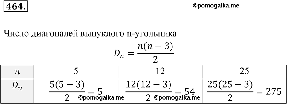 Номер 464 — решение 1