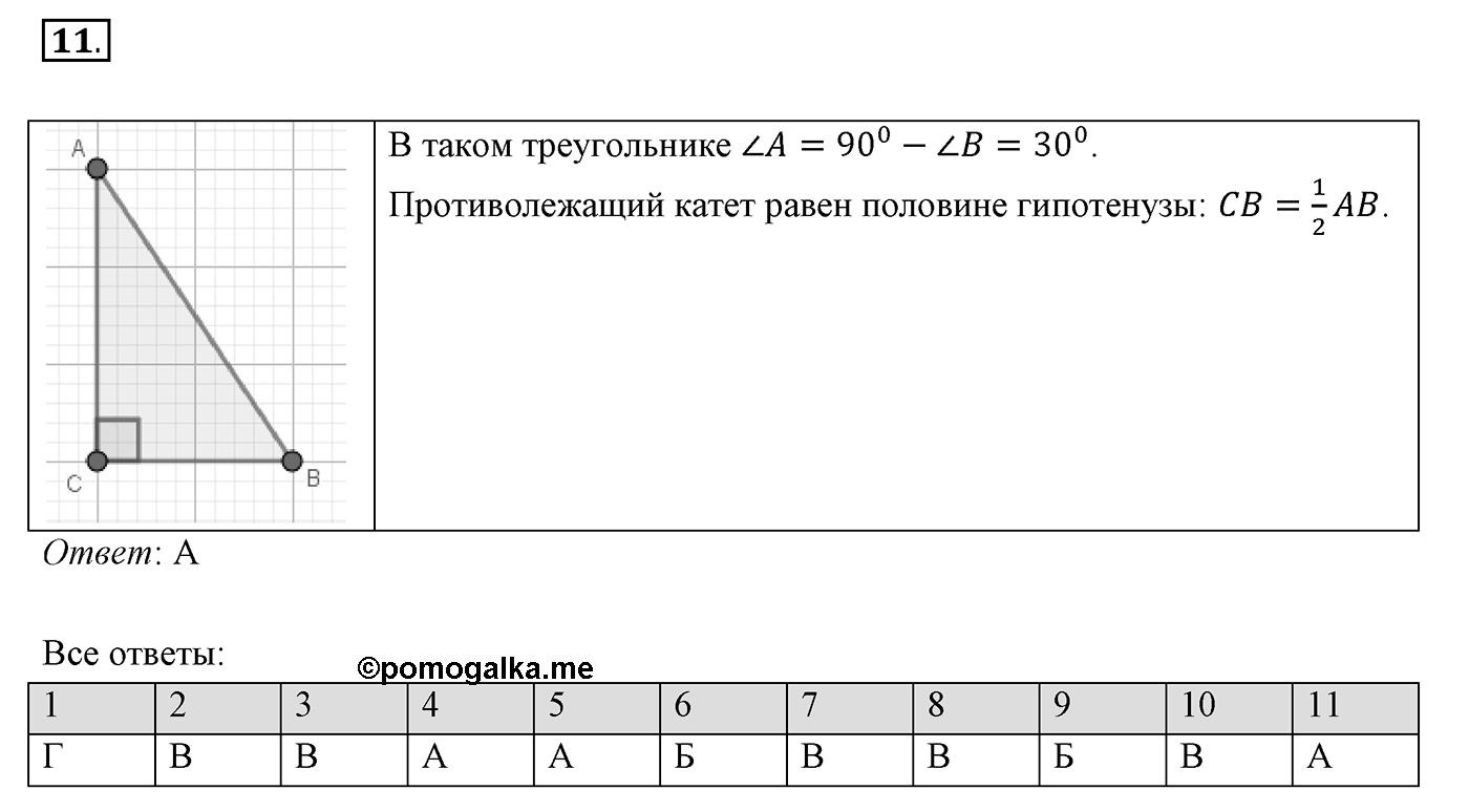 Проверь себя. Cтраница 120. Вопрос №11 — решение 1